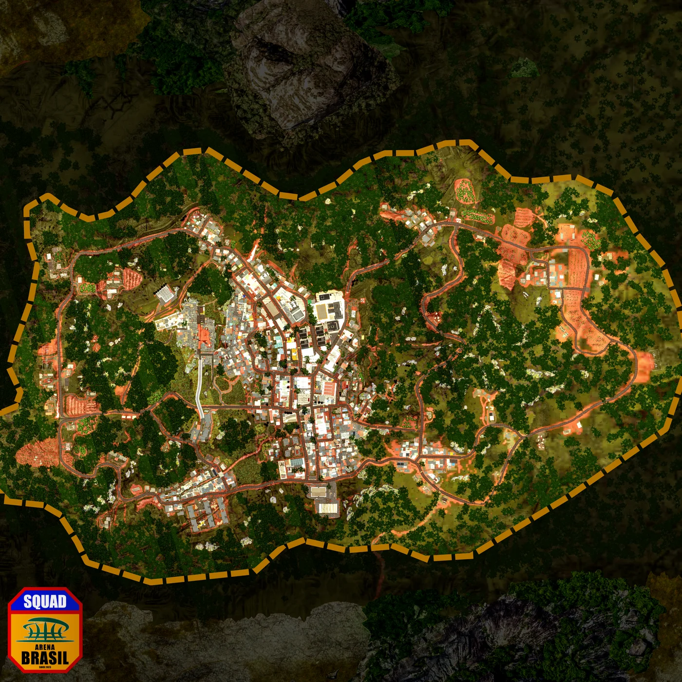 Minimapa Complexo do Vale