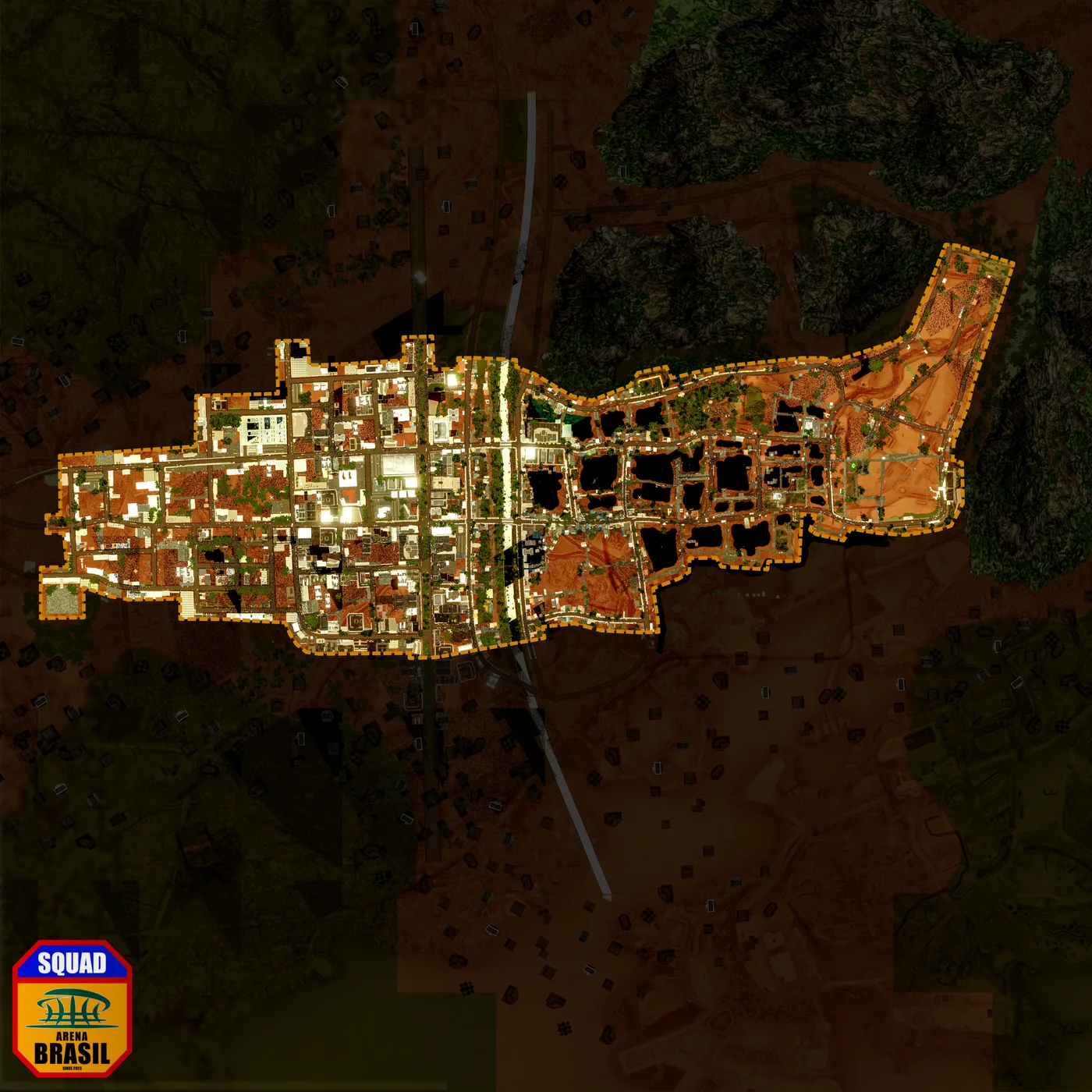 Minimapa Favela do Panda